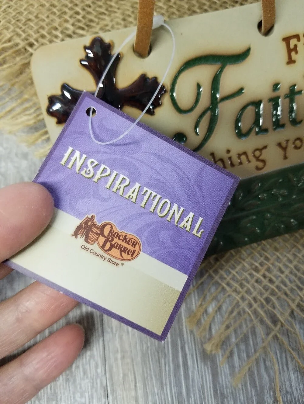 Find Faith In Everything You Do Plaque